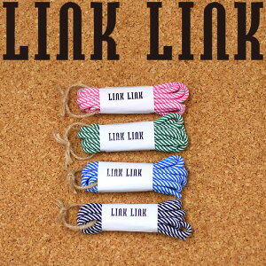 �yLINK LINK�zLINK LINK �R�[�h �o�C�A�X�i���܂��܁j6mm�� 1.5m�� �s���N �O���[�� �T�b�N�X �u���b�N�y��|�ޗ��E���ޗ��zLGLK-10 6967