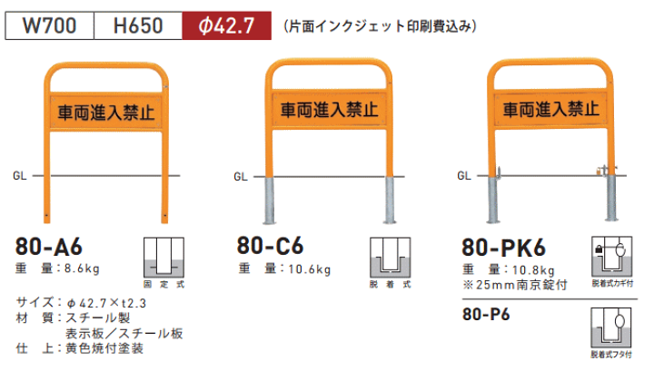 KAN 横入り禁止 横入りはキャンセルします 楽天市場】帝金バリカー横型 車両進入禁止 サインタイプ 黄色