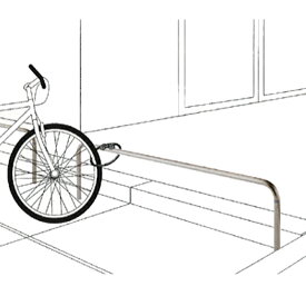 【安心サポート付】自転車車輪止め用　横型バリカー　帝金バリカー |駐輪場 スーパーマーケット　ショッピングセンター　パーキング バリカー 防犯対策 公園