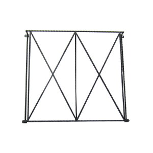 【安心サポート付】アイアン アンティーク面格子 エックス【S:W960】【L:W1860 】 おしゃれ DIY