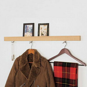 長押しフック付き(600mm・900mm・1800mm) |壁収納 壁付け 壁掛け DIY おしゃれ 玄関 洗面所 壁面収納【安心サポート付】NP