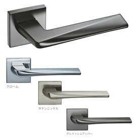 カワジュン製レバーハンドル　JV　角座　KAWAJUN　空錠・表示錠・間仕切錠・シリンダー錠外れたドアノブレバー交換修理はDIYで簡単。握り玉からドアレバーに取替えて楽に開閉。トイレ用の錠付きドアグリップやかっこいいシンプルでモダンな取っ手に取り替え　NP