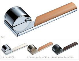 カワジュン製レバーハンドル　M3　丸座　KAWAJUN　空錠・表示錠・間仕切錠・シリンダー錠　お洒落なドアハンドル　NP