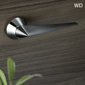 レバーハンドル　カワジュン製　WD 丸座 KAWAJUN　空錠・表示錠・間仕切錠・シリンダー錠外れたドアノブレバー交換修理はDIYで簡単　NP