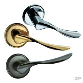 室内ドアハンドルウェーブ カワジュン KAWAJUN ZP カラー3色と錠なし 錠あり(表示錠 間仕切錠 簡易シリンダー錠) ドア金物 室内ドア 扉用ドアレバー ドアハンドルのDIY(日曜大工)|空錠 ドアノブ レバーハンドル ドア 交換 取っ手 ハンドルレバー 室内ドアノブ レバー　NP