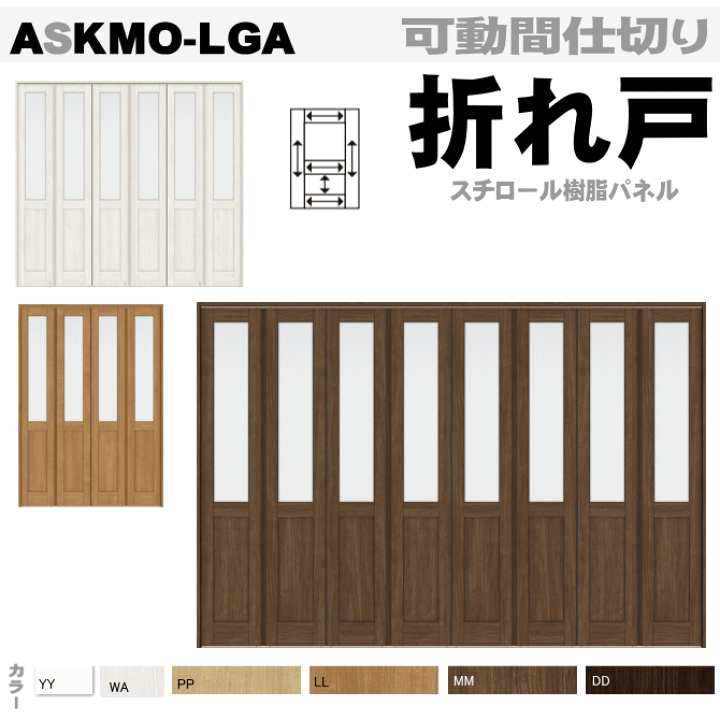 (6セット分)MZA931 可動間仕切り折れ戸　本体用部品セット 楽天市場】☆リクシル 可動間仕切り 折れ戸 ラシッサS LAA LGA