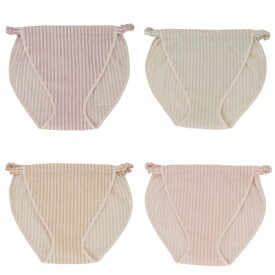 女性用 ふんどし ショーツ フンディーフンディー Fundy-Fundy コットン100％ ダブルガーゼ ストライプ柄 M/L/LL 全4色 ふんどしパンツ レディース 締め付けない 蒸れない ゆったり 綿 ナイトショーツ フンティー 旅行 トラベル 就寝用 日本製 【ゆうパケット送料無料】