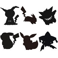 『Pokemon Wall Light ポケモン ウォールライト　全6種類』