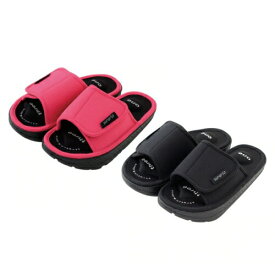 【基本宅配便送料無料】 『アーネスト ストレッチスリッパ スラリオ surario　ブラック/ピンク』