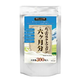 ※4個までゆうパケット送料300円※ 『たっぷりラクトフェリン + 濃縮乳酸菌 EC-12 + 酵母 6ヵ月分』