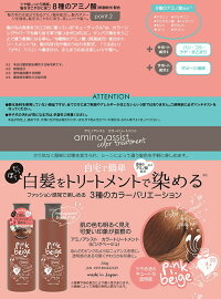 【定形外郵便送料無料】『アミノアシストカラートリートメントピンクベージュ200g』