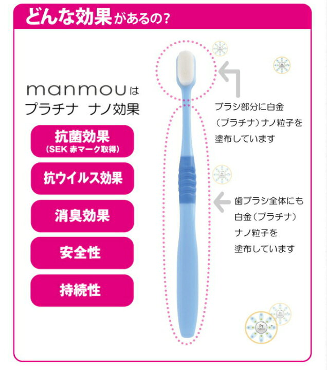 楽天市場】※ゆうパケット送料無料※ 『プラチナナノ 歯ブラシ MANMOU 大人用 ブルー/ピンク/アイボリー』 : 癒しの村 楽天市場】※ゆうパケット送料無料※ 『プラチナナノ 歯ブラシ MANMOU 大人用 ブルー/ピンク/アイボリー』 : 癒しの村