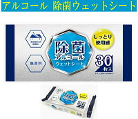 ※5個までゆうパケット送料300円※『アルコール除菌ウェットシート30枚』