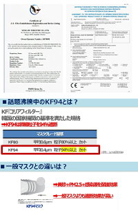 ※ゆうパケット送料無料※『4層KF94マスクO2(酸素)20枚』