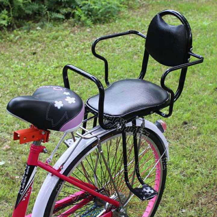 楽天市場】自転車用チャイルドシート 後ろ子供乗せ リアカゴ機能 幼児 
