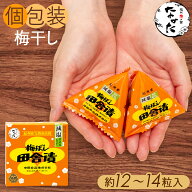 中田食品 梅ぼし田舎漬 減塩仕込み 個包装 和歌山県産 紀州南高梅 塩分6% 220g 梅干 梅干し 梅ぼし 減塩 …