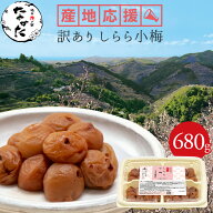 【4月22日以降順次お届け】中田食品 訳あり しらら小梅 和歌山県産 紀州産小梅 塩分5% 680g産地応援 B級 …