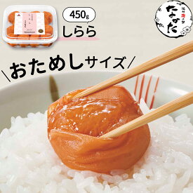 中田食品 しらら 和歌山県産 紀州南高梅 塩分5% 450g 梅干し 梅 梅干 梅ぼし 国産 紀州産 南高梅 プレゼント ギフト グルメ 贈答 贈り物 お取り寄せ 食べ物 おすすめ 人気 家庭用 おためし お試し 簡易パッケージ 送料無料 数量限定