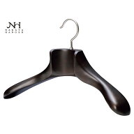 NH-2/木製メンズジャケットハンガー/スモークブラウン【ナカタハンガー 中田ハンガー 中田工芸 国産木製…