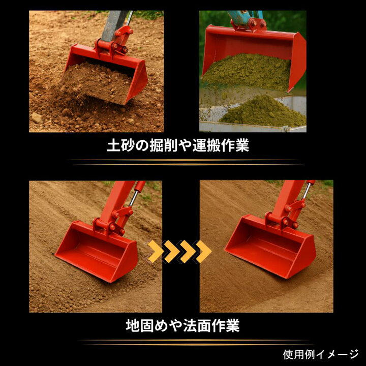 楽天市場】【4/24開始4時間限定5％クーポン】 法面バケット ピン間距離 
