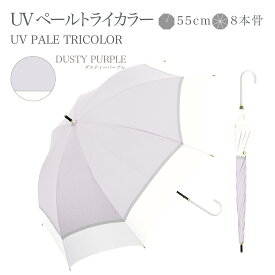 日傘 長傘 完全遮光 遮光率 100％ UV カット 遮熱 長傘 傘 かさ 晴雨兼用 撥水 レディース 女性 用 おしゃれ かわいい シンプル バイカラー ショート サイズ 軽量 軽い 安い 耐風 日焼け 紫外線 梅雨 対策 ギフト 送料無料