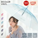 【お買い物マラソン限定！20％OFFクーポン利用で1984円！】★大人気に付き再入荷！ ビニール 傘 雨傘 長傘 かさ レディース メンズ 女性 男性 用 おしゃれ 可愛い かわいい グラデーション 軽量 耐風 ジャンプ 式 大きめ 大きい 軽い プレゼント ギフト 送料無料 梅雨