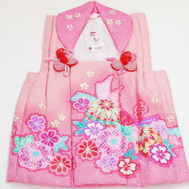 【在庫限り特価】七五三 ピンク化繊被布コート　