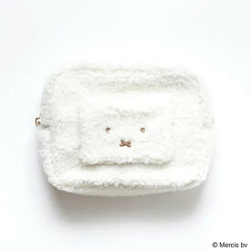 miffy(ミッフィー)スクエアポーチ MOVMOV／アイボリー★この商品は日本国内販売の正規品です★《お買い物合計金額6,800円で送料無料》