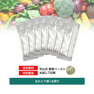 【お試しサンプル】中山式 酵素ペースト 73種の素材 日本製 7日分 ペースト サプリメント 酵素 発酵 熟成…