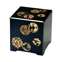 楽天市場】3段 会津漆器 重箱の通販