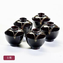 楽天市場】吸物椀 5客の通販