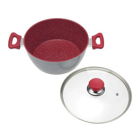 FlavorStone(フレーバーストーン)キャセロール24cmガラス蓋付★この商品は日本国内販売の正規品です★《お買い物合計金額3,980円で送料無料！》