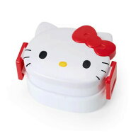 【4/16以降発送】サンリオ ハローキティ フェイス型2段ランチボックス★この商品は日本国内販売の正規品…