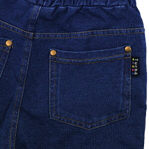 TucheKid'sGUNZEグンゼ100-150cm子供キッズストレッチレギンスパンツデニムパンツ