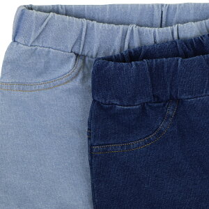 TucheKid'sGUNZEグンゼ100-150cm子供キッズストレッチレギンスパンツデニムパンツ