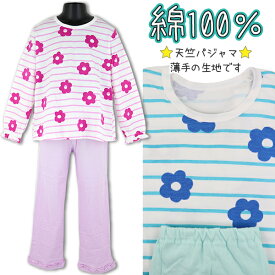 楽天市場 長袖パジャマ 子供 薄手 綿100 の通販