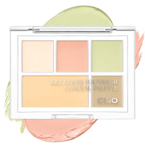 �N���I �L�� �J�o�[ �t�@���E�F�A �R���V�[�� �p���b�g CLIO KILL COVER FOUNWEAR CONCEAL PALETTE (02 DELIGHT, 2)