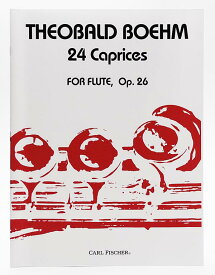 ☆［フルート教本］ ベーム：24のカプリス 作品26 Carl Fischer社