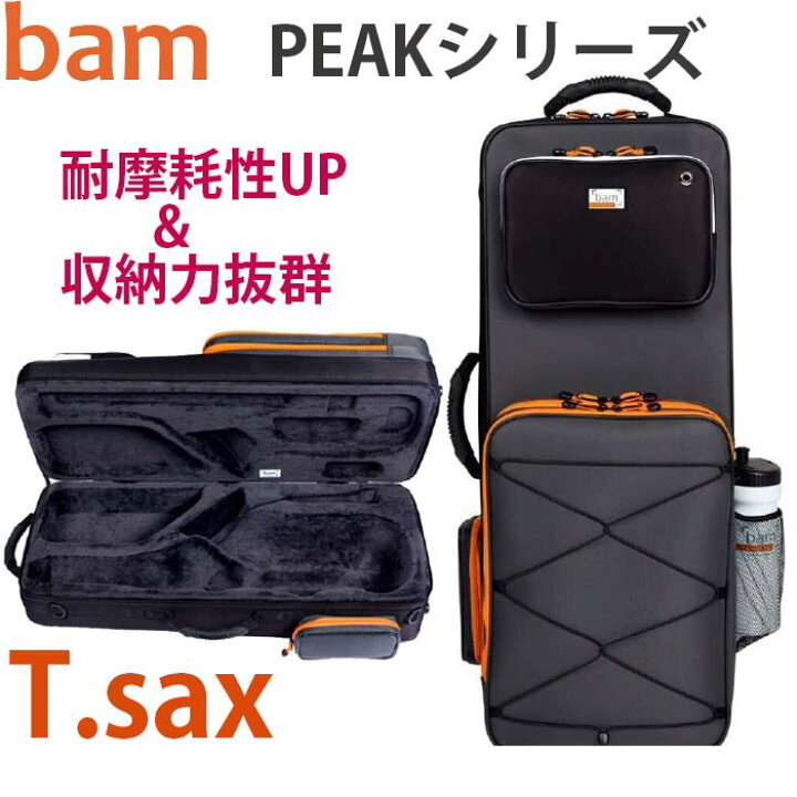 楽天市場】☆BAM テナーサックス ケース PEAK（ピーク） PEAK3022SN 