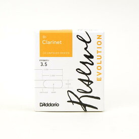 ☆《旧パッケージ在庫限り！》Bbクラリネット用リードD'Addario ダダリオ レゼルヴ エヴォリューション 1箱10枚入り 【管楽器専門店】