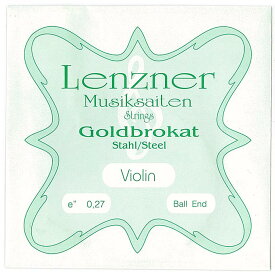 ☆バイオリン弦 4/4 1e オプティマ（旧レンツナー社） ゴールドブロカット Lenzner Goldbrokat