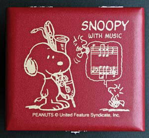 楽天市場 バリトンサックスリードケースsnoopyスヌーピー ５枚用sbs 05 E Shopnakazen中善楽器