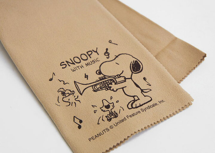 楽天市場 Snoopyスヌーピー 管楽器クロス フルート クラリネット サクソフォン オーボエファゴット トランペット ホルン トロンボーンユーフォニアム チューバ 追跡メール便ok E Shopnakazen中善楽器