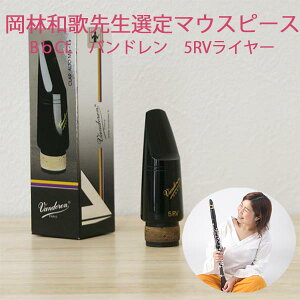 【送料無料】岡林和歌先生選定バンドレンBbクラリネットマウスピース5RVライヤー