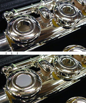 楽天市場 フルートリングキイ用キャップ5個１組 E Shopnakazen中善楽器