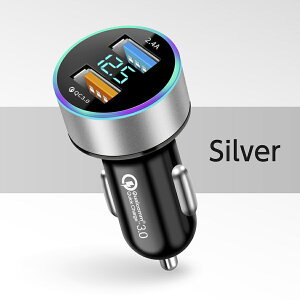 VK[\Pbg USB 2 J[`[W[ USB }[d dv QC3.0 ^  12V 24V