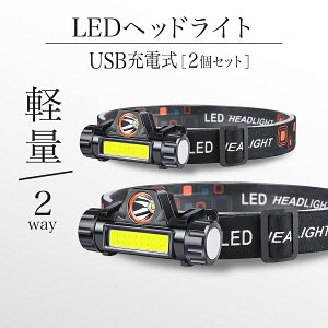 �w�b�h���C�g �[�d�� led �h�� usb �L�����v �A�E�g�h�A �o�R COB���C�g ���[�N���C�g ��Ɠ� 2�� �w�b�h�����v �h�� �ЊQ ���� �ނ�