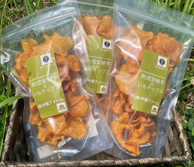 中園ファームの熟成安納芋　黄金いもチップス