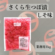 さくら生つぼ漬 1kg 業務用 大容量 鹿児島県産 大根 生姜 中園久太郎商店 創業明治45年 九州 鹿児島 かご…