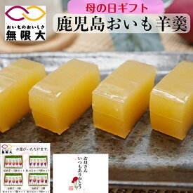 母の日 母の日ギフト 鹿児島おいも羊羹 紅はるか 安納芋 さつまいも 契約栽培 贈り物 ギフト ご自宅用 お試し 焼き芋 焼芋 ようかん 芋ようかん 焼き芋ようかん 鹿児島県産 おいものおいしさ無限大 鹿児島 指宿 西大山駅 かいもん市場久太郎